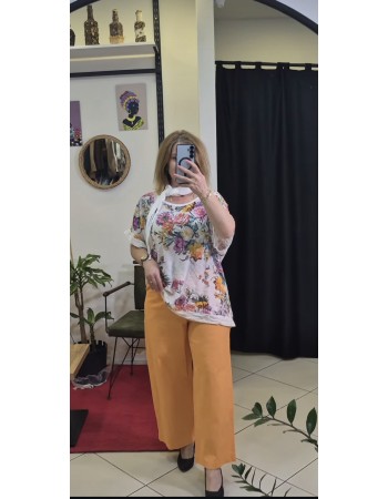 İTALYAN DÜZ DESEN KEMERLİ PANTOLON