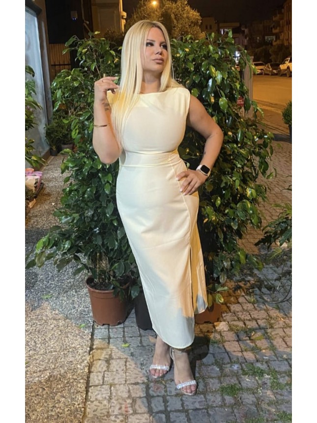 VİSKON/POLYESTER ELBİSE